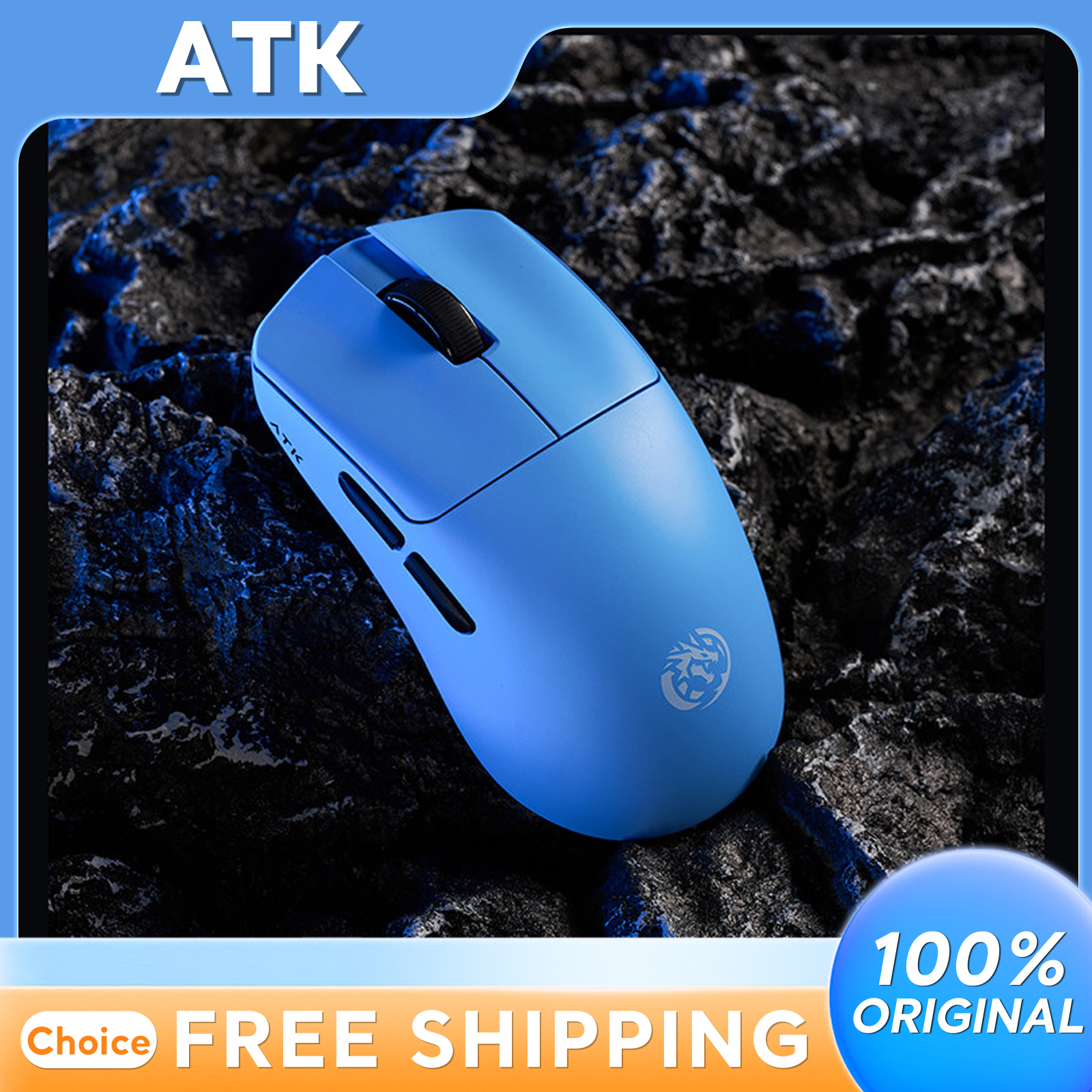 Mouse Gaming Esports - ATK X LEV F1 Wireless Gaming