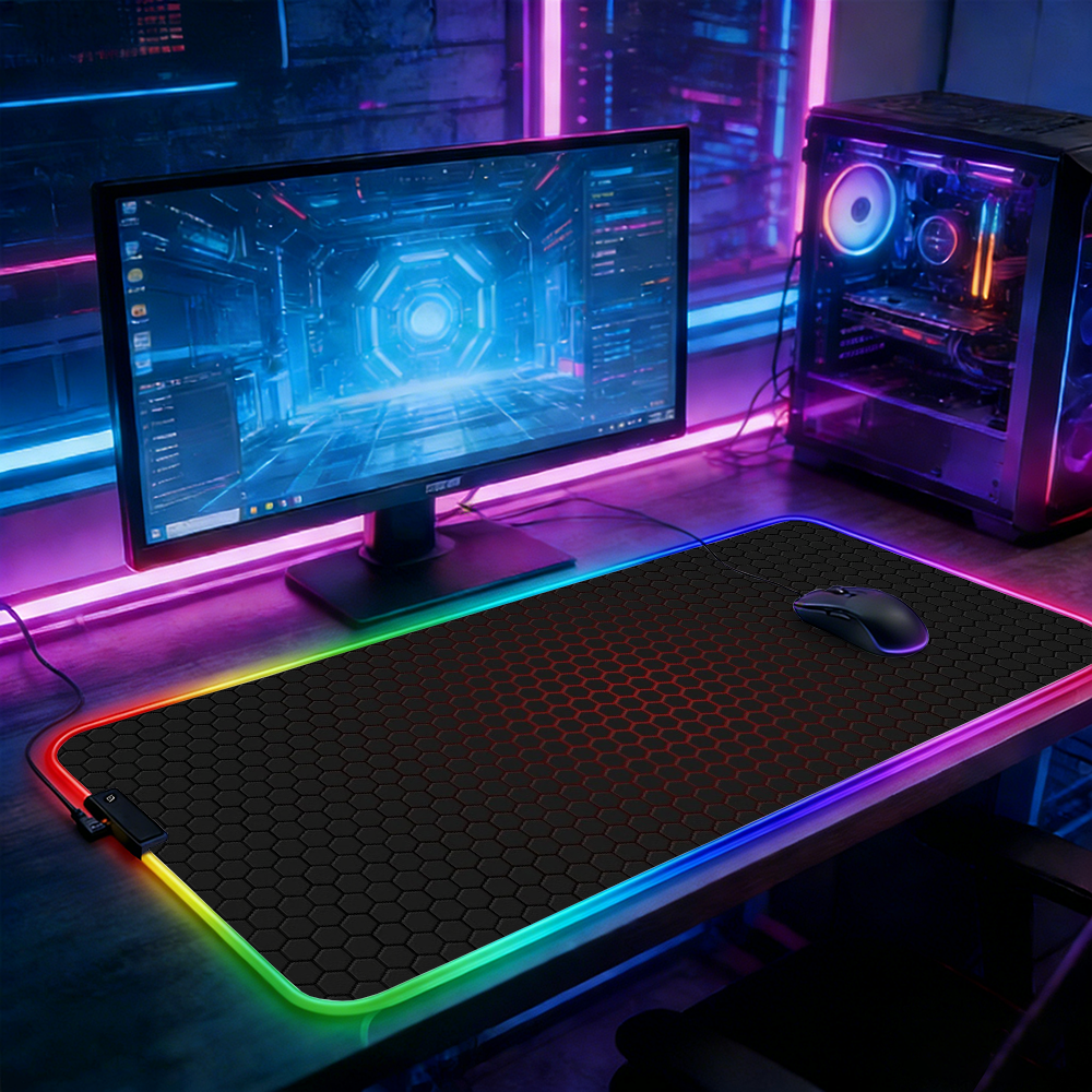 Esports Gaming Laptop - LED Lighting RGB Mouse Pad E-sports