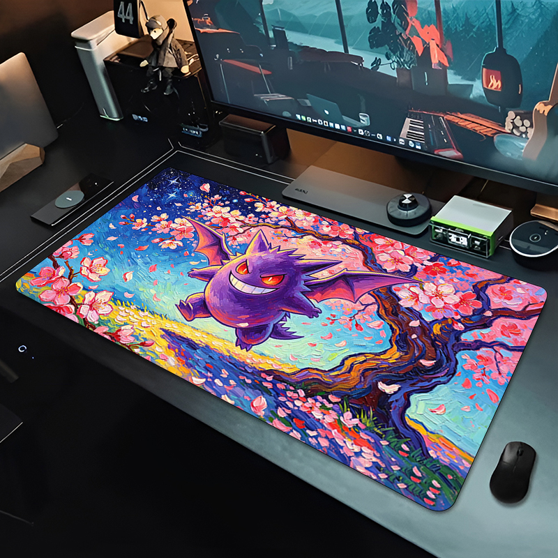 Mouse Gaming Esports - Mouse Pad sakura Gengar Gaming Accessories