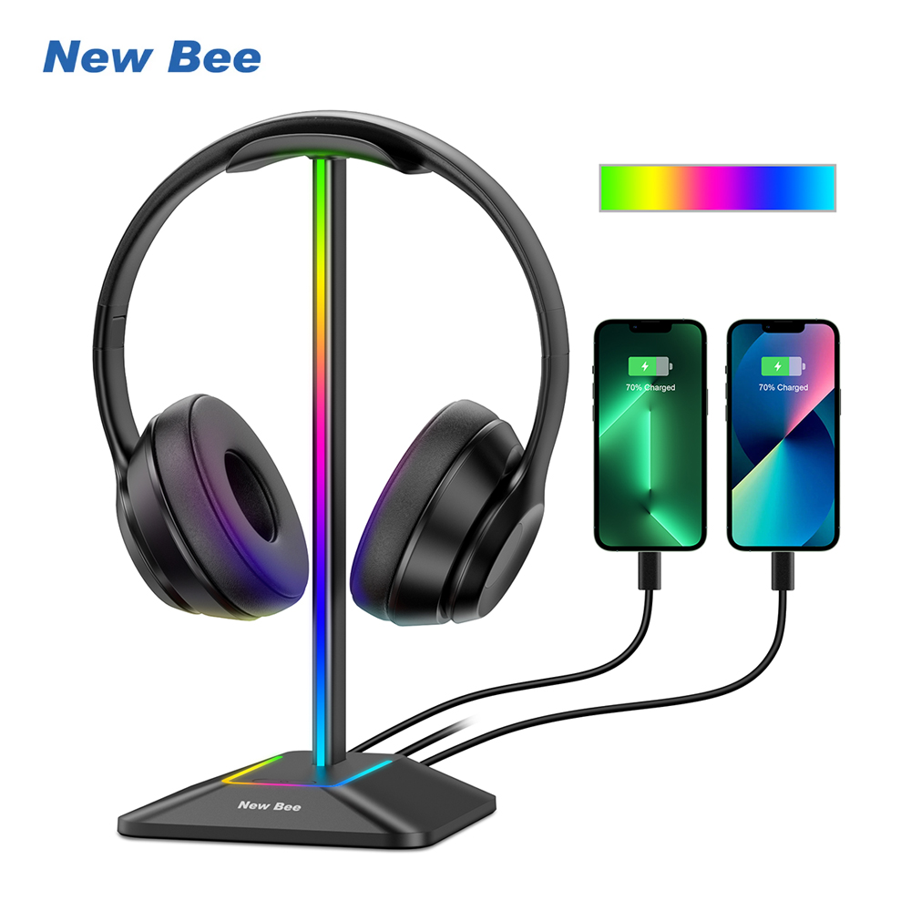 New Bee Z8 RGB Headphones Stan - Esports Gaming Desk บทวิจารณ์และราคา