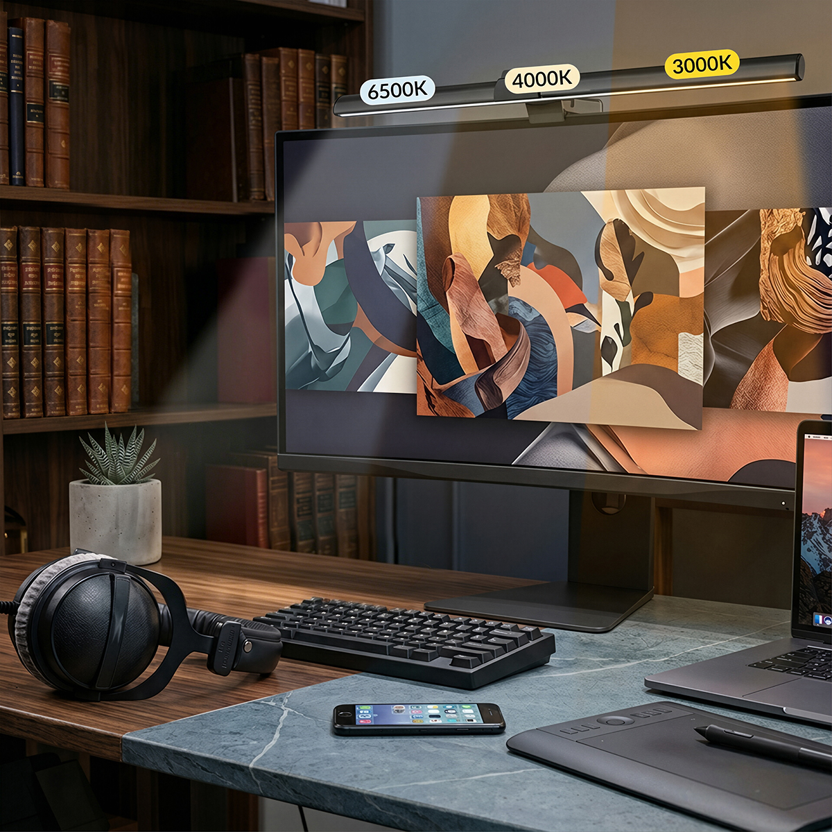 USB Powered LED Computer Scree - Esports Gaming Desk บทวิจารณ์และราคา