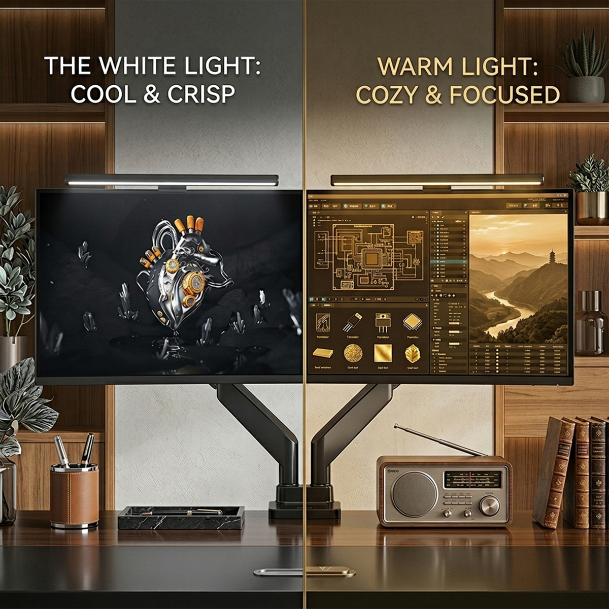 USB Powered LED Computer Scree - Esports Gaming Desk บทวิจารณ์และราคา