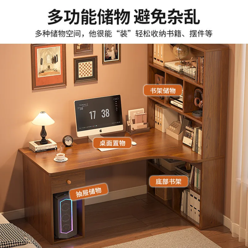 Large Computer Desk Bookshelf  - Esports Gaming School บทวิจารณ์และราคา