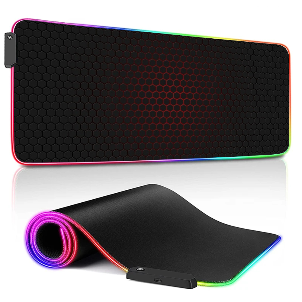 LED Lighting RGB Mouse Pad E-s - Esports Gaming Laptop บทวิจารณ์และราคา