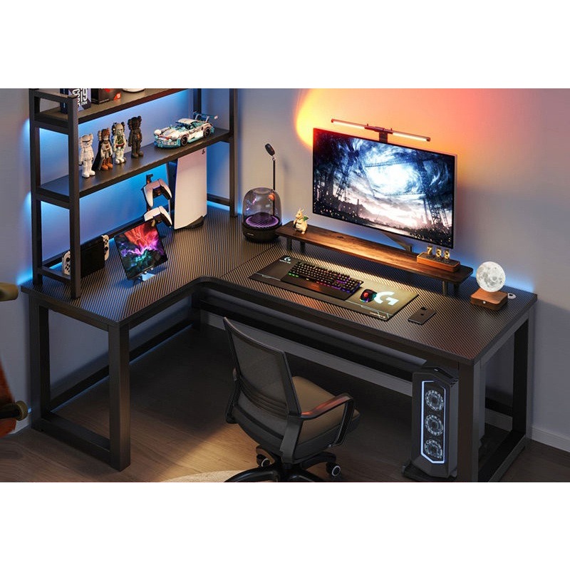 L Shaped Corner Computer Gamin - Esports Gaming School บทวิจารณ์และราคา