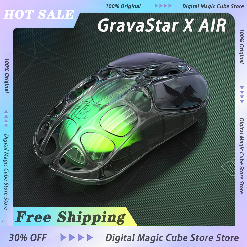 GravaStar X AIR DUAL 8K Wirele - Mouse Gaming Esports บทวิจารณ์และราคา