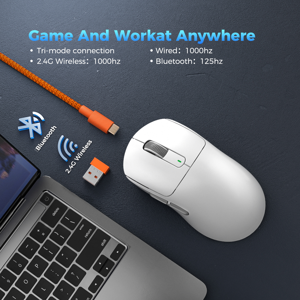 Kysona M600 PAW3395 Wireless B - Esports Gaming Laptop บทวิจารณ์และราคา
