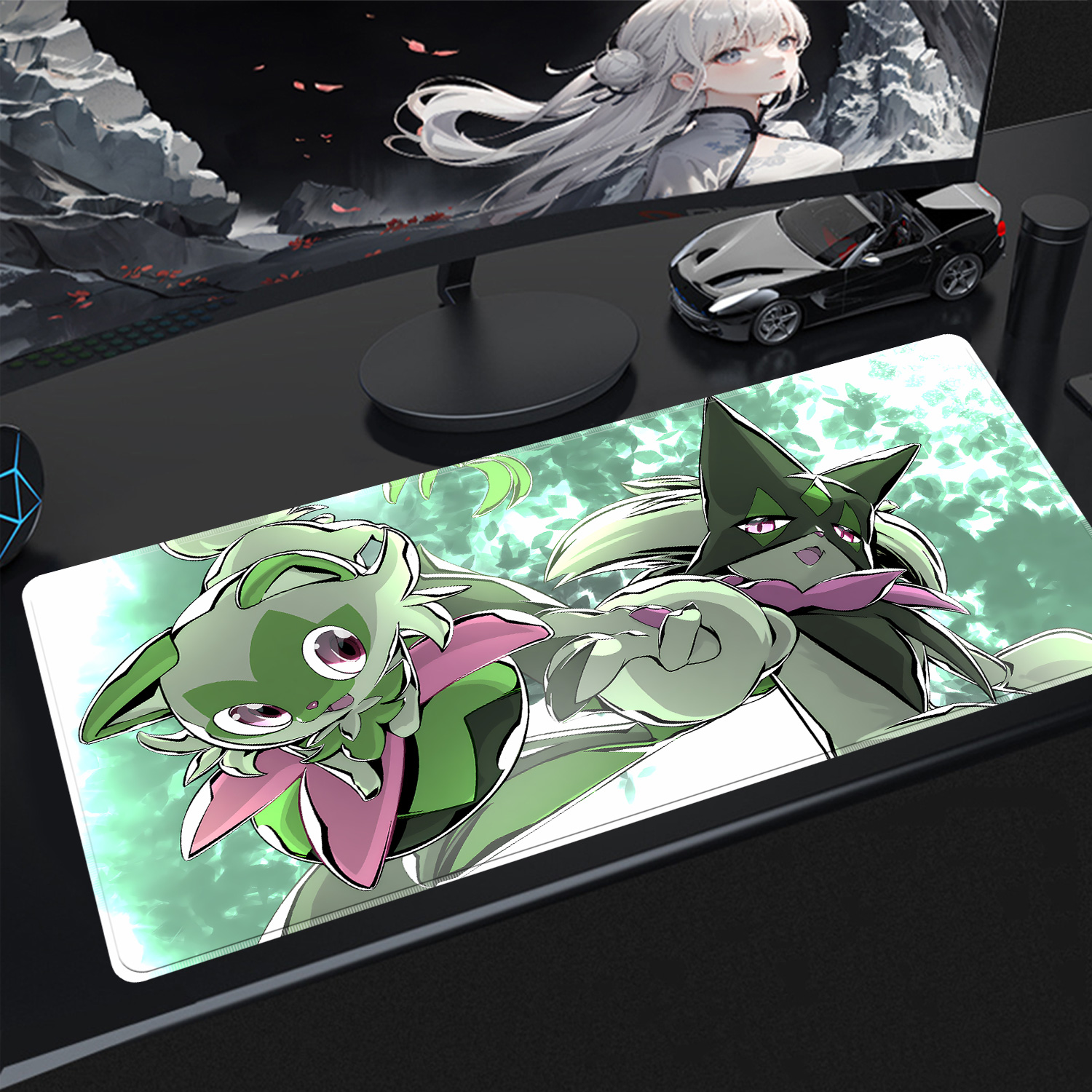 Kawaii Pokemon Meowscarada Gam - Esports Gaming Desk บทวิจารณ์และราคา