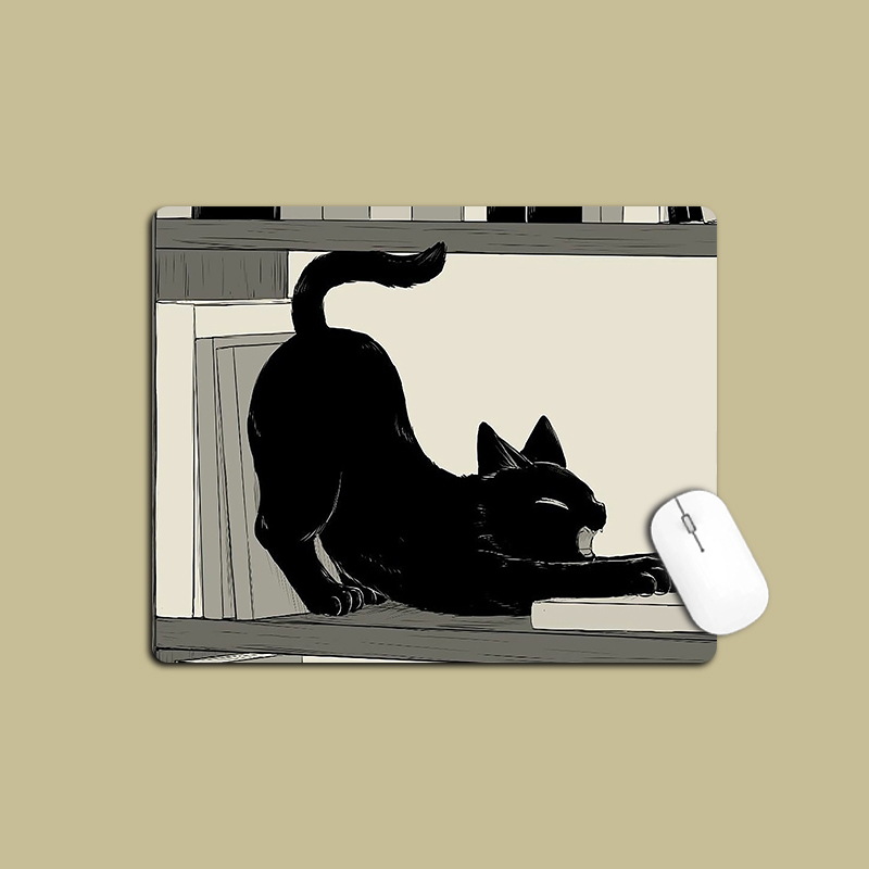 Mouse Mat Cat Mause Pad Cute C - Esports Gaming Desk บทวิจารณ์และราคา