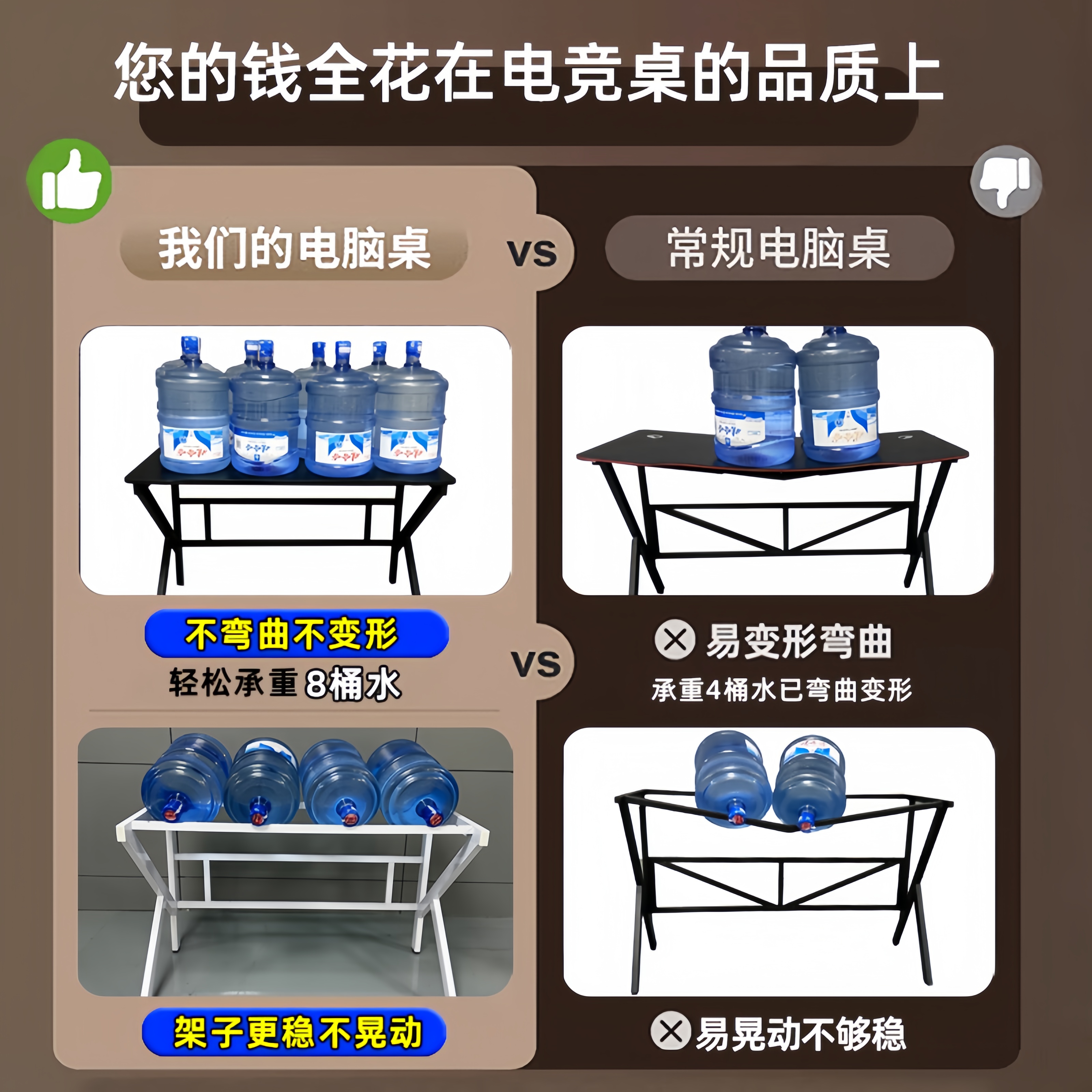Computer Desk, Desktop Home Be - Esports Gaming School บทวิจารณ์และราคา