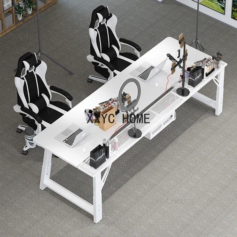 Modern Fiberboard Computer Des - Esports Gaming School บทวิจารณ์และราคา